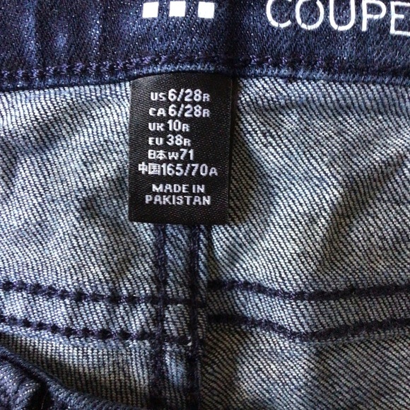 GAP Mid Rise Trouser Blue Denim Jeans - Size 6 - Picture 9 of 9